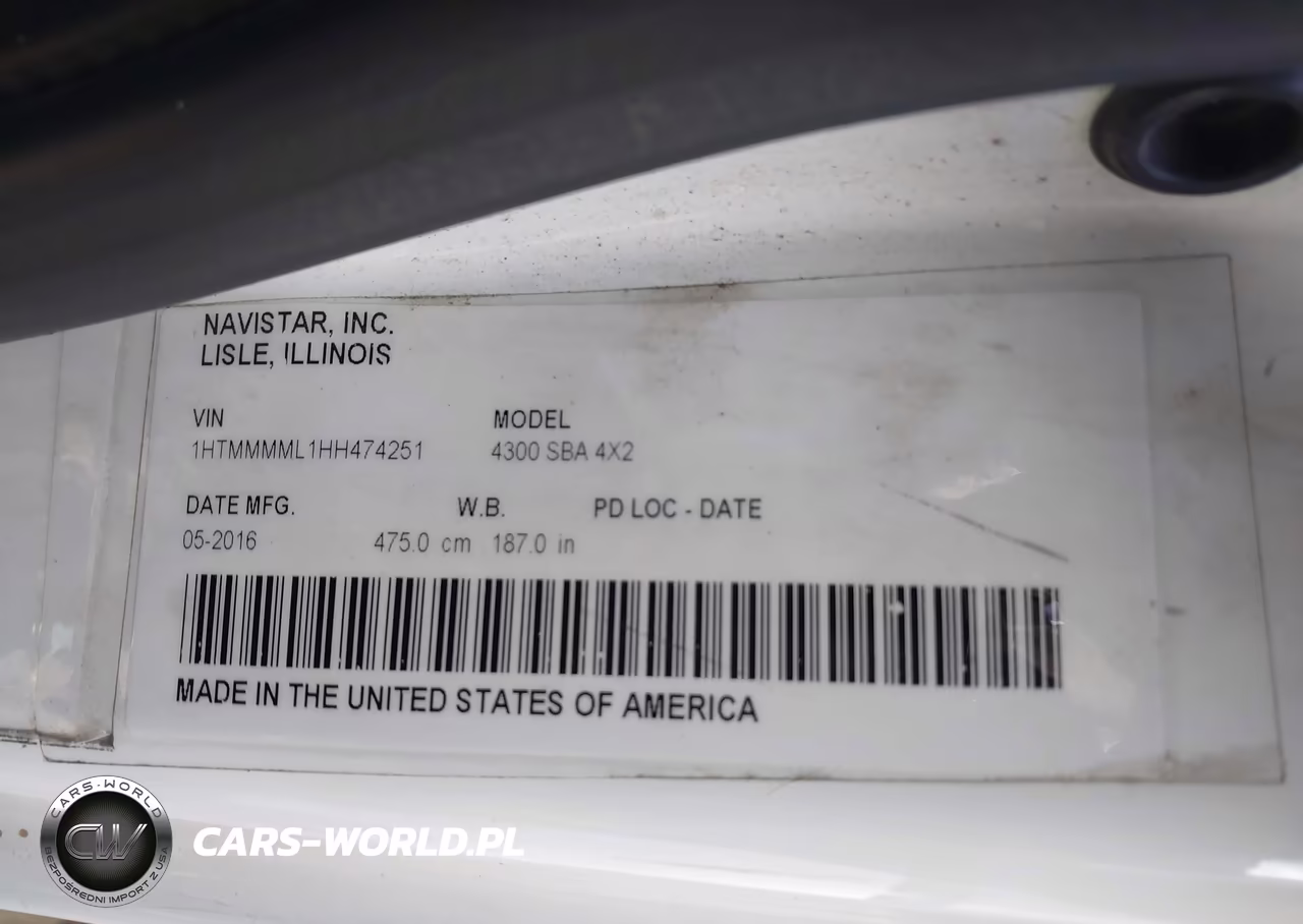 2017 International Durastar 4300 VIN:1HTMMMML1HH474251 - 9