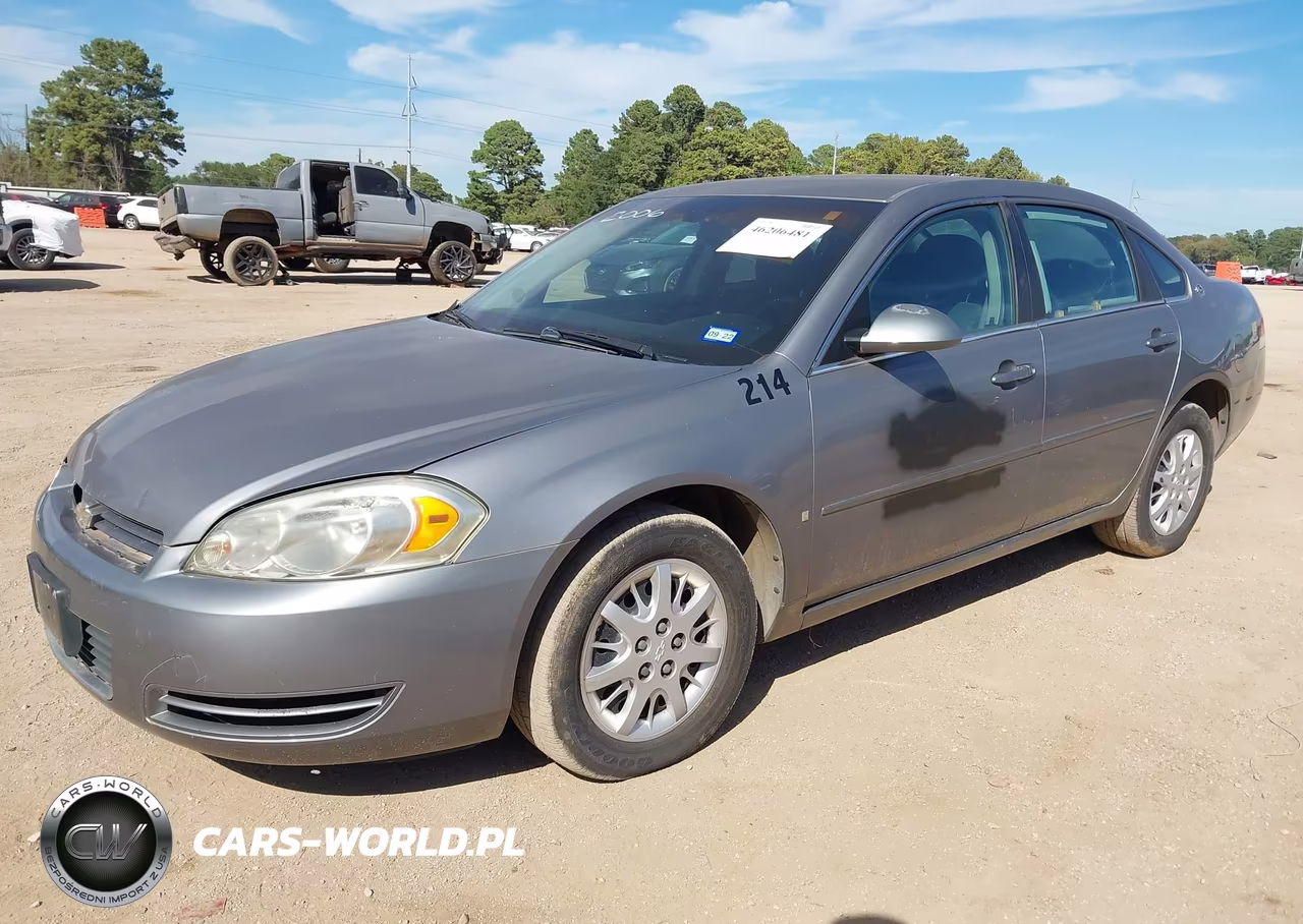 2006 Chevrolet Impala Police VIN:2G1WS581X69370944 - 2