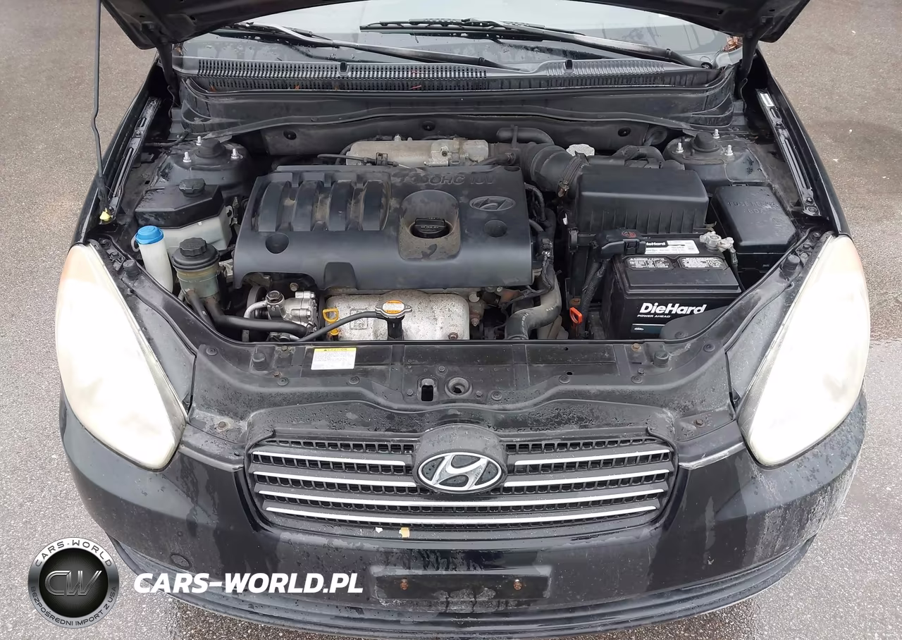 2009 Hyundai Accent Auto Gls VIN:KMHCN46C79U295655 - 10