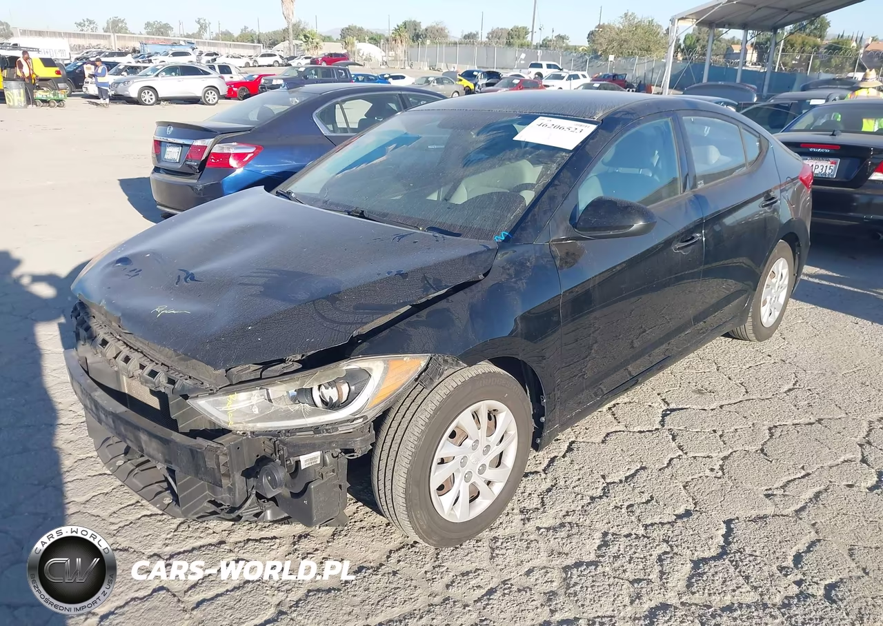 2017 Hyundai Elantra Se VIN:5NPD74LF0HH158647 - 2