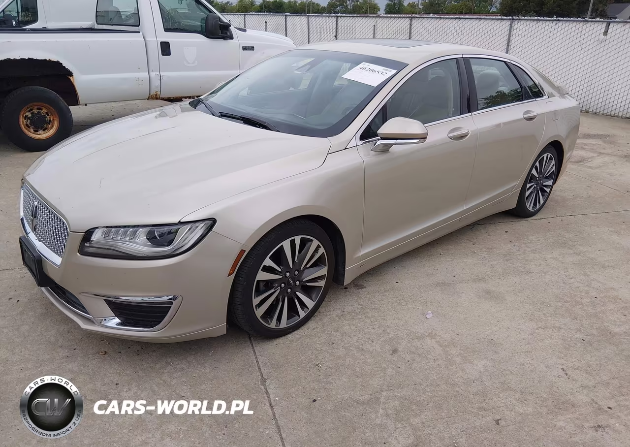 2017 Lincoln Mkz Reserve VIN:3LN6L5E92HR649862 - 2