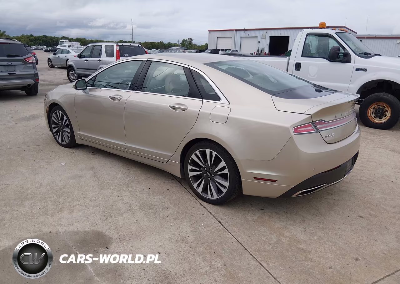 2017 Lincoln Mkz Reserve VIN:3LN6L5E92HR649862 - 3