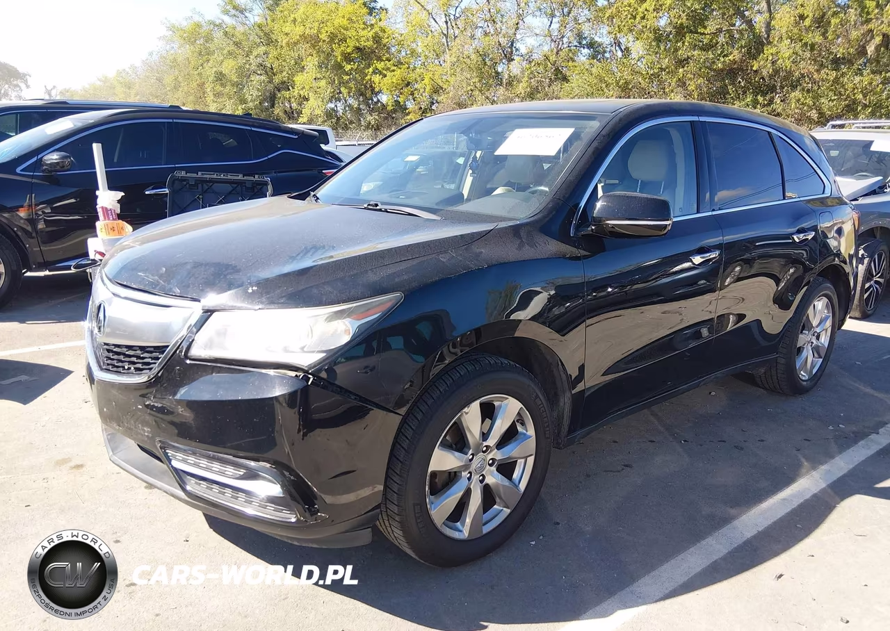 2016 Acura Mdx 3.5L (A9)-Acurawatch Plus Package VIN:5FRYD4H26GB023457 - 2