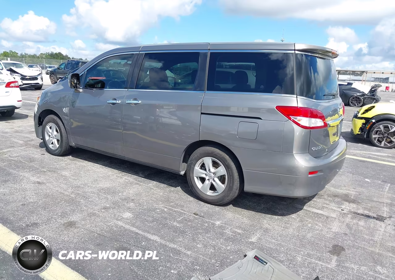 2014 Nissan Quest Sv VIN:JN8AE2KP8E9100611 - 3