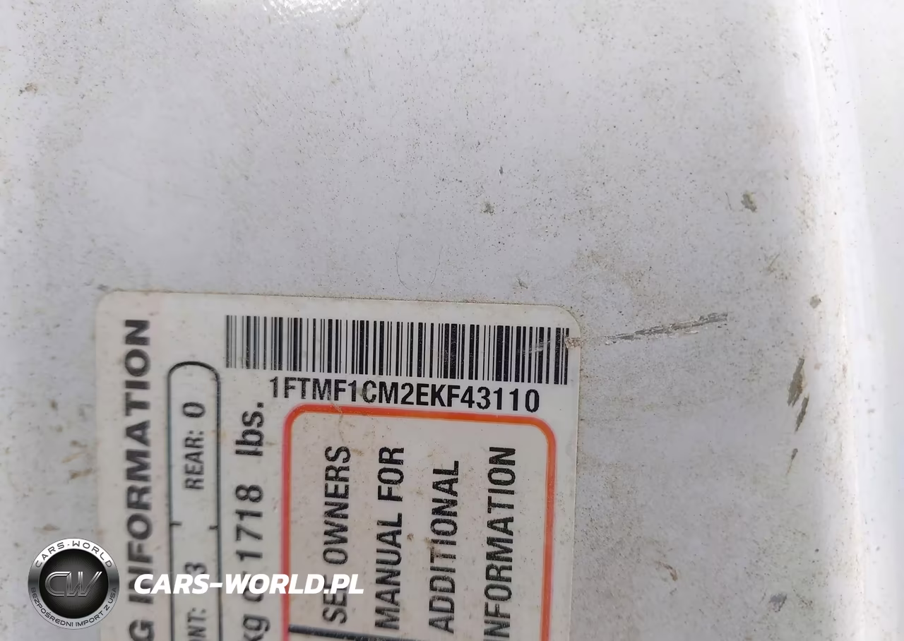 2014 Ford F-150 Xl VIN:1FTMF1CM2EKF43110 - 9
