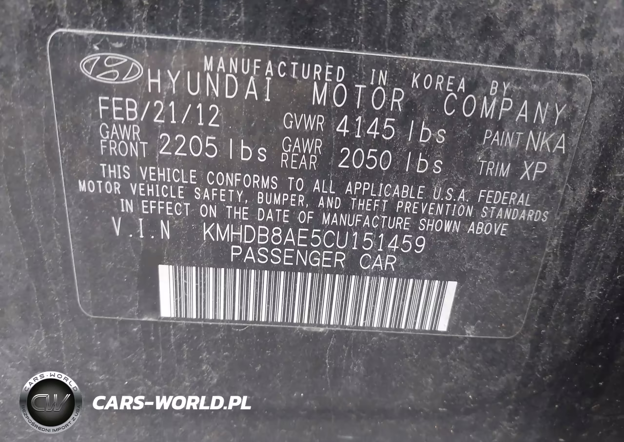 2012 Hyundai Elantra Touring Gls VIN:KMHDB8AE5CU151459 - 9