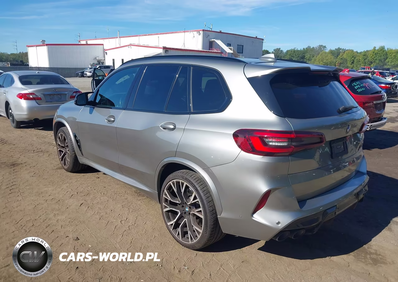 2022 BMW X5 M VIN:5YMJU0C06N9L68696 - 3