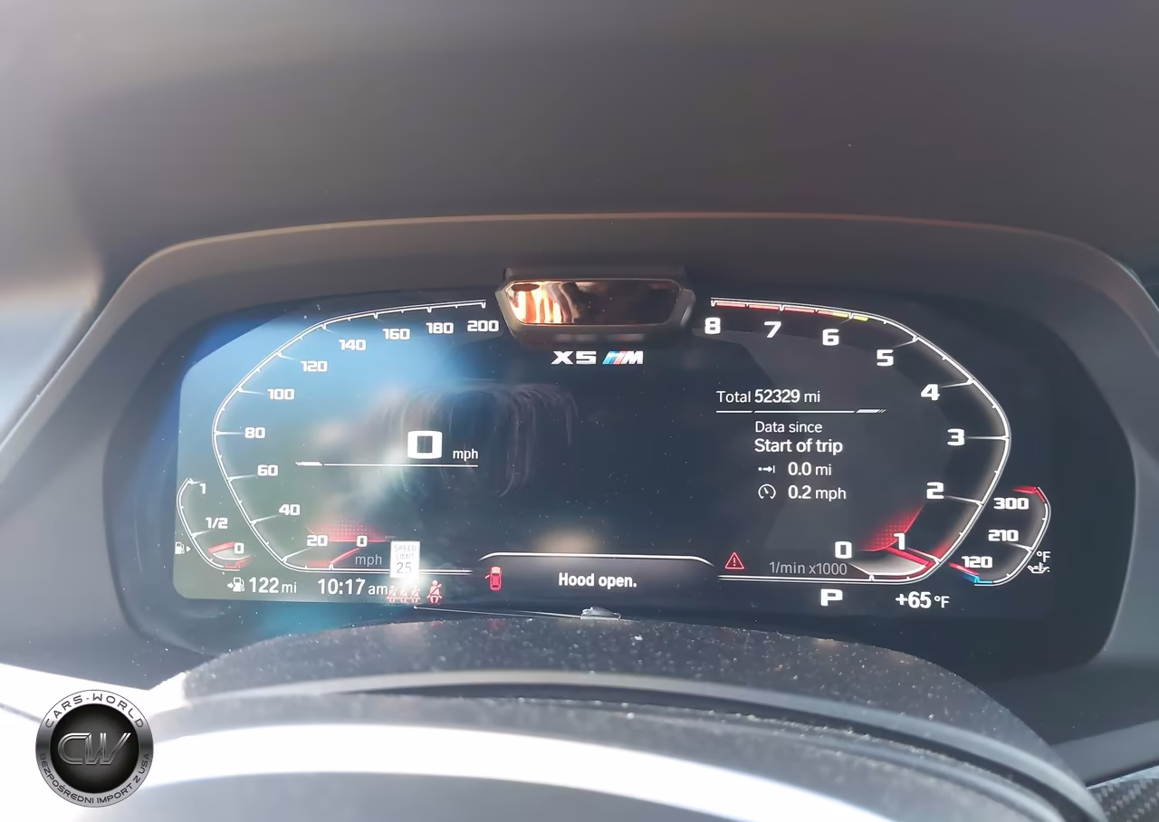 2022 BMW X5 M VIN:5YMJU0C06N9L68696 - 7