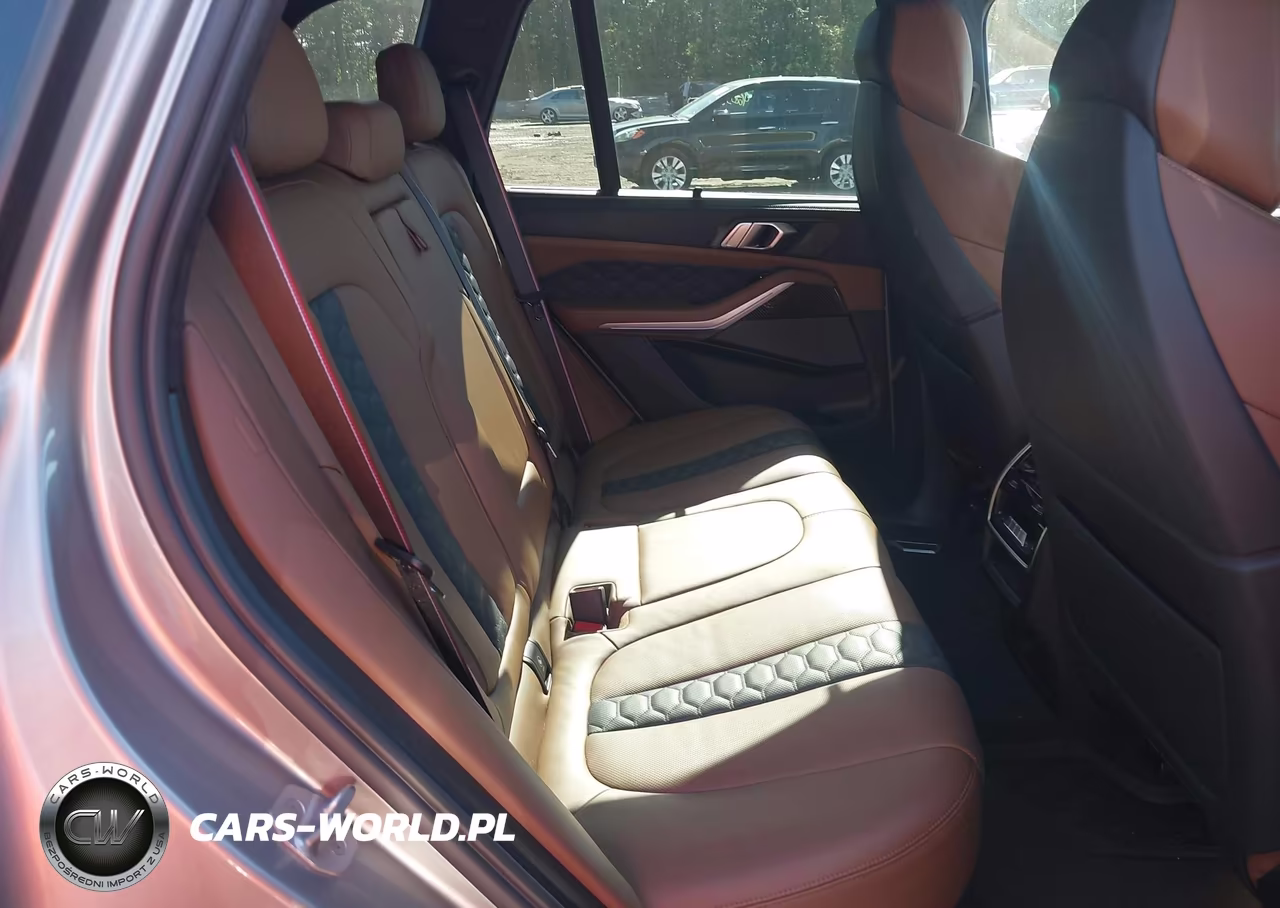 2022 BMW X5 M VIN:5YMJU0C06N9L68696 - 8