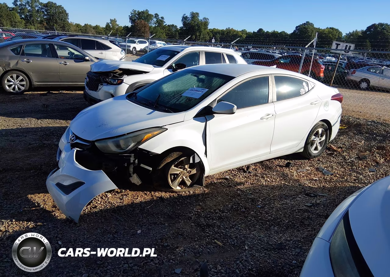 2015 Hyundai Elantra Se VIN:5NPDH4AE6FH595380 - 2