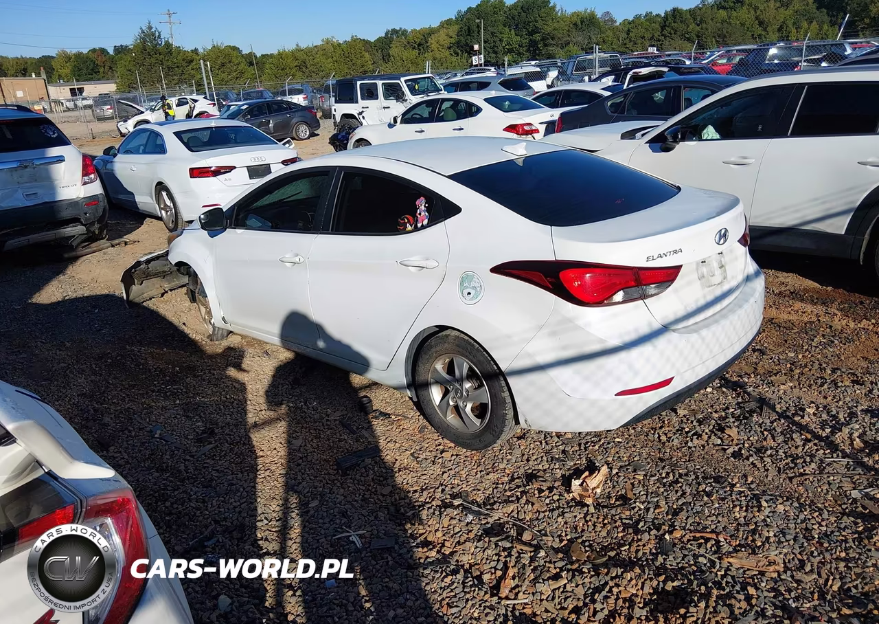 2015 Hyundai Elantra Se VIN:5NPDH4AE6FH595380 - 3