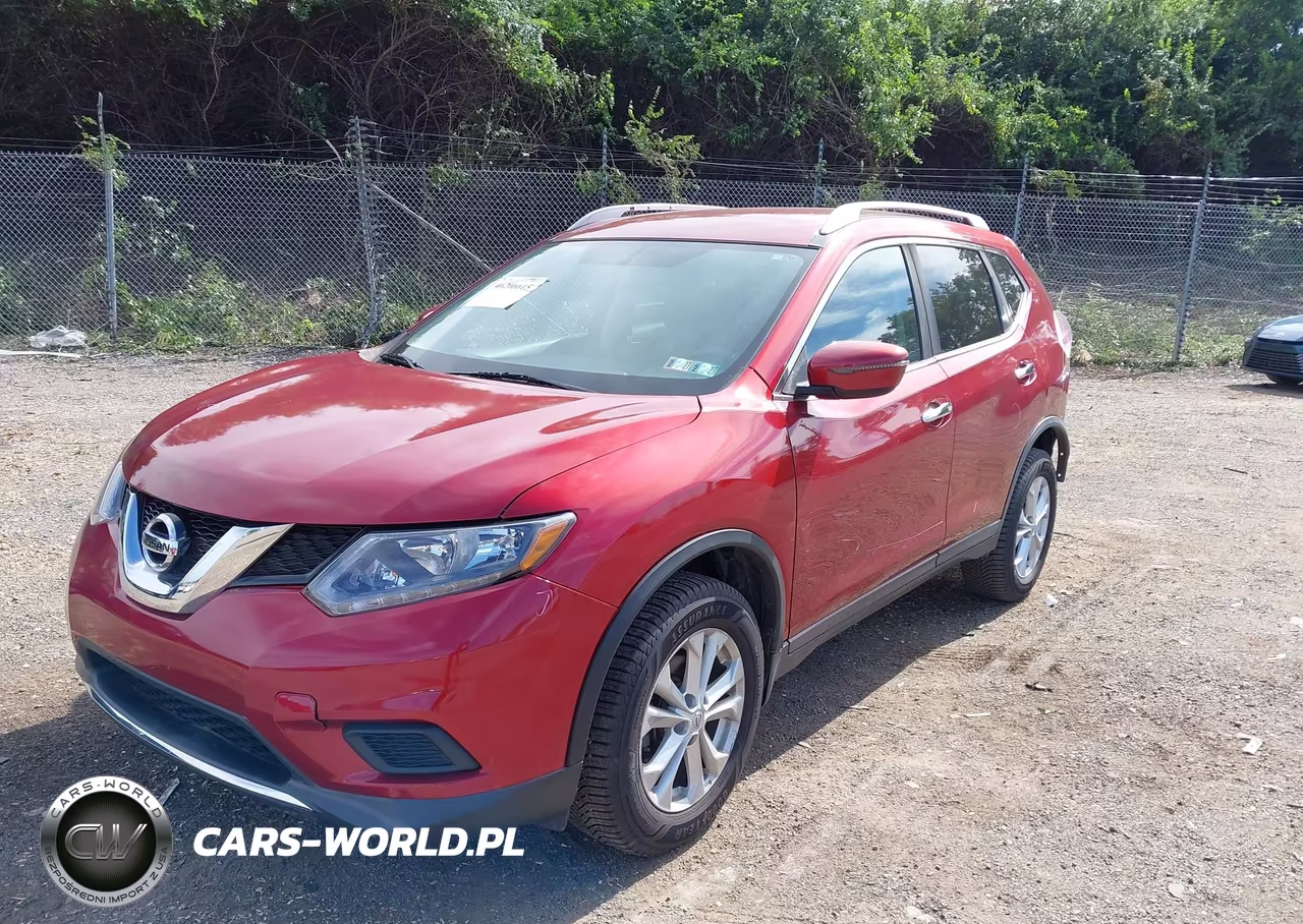 2016 Nissan Rogue Sv VIN:KNMAT2MV3GP711206 - 2