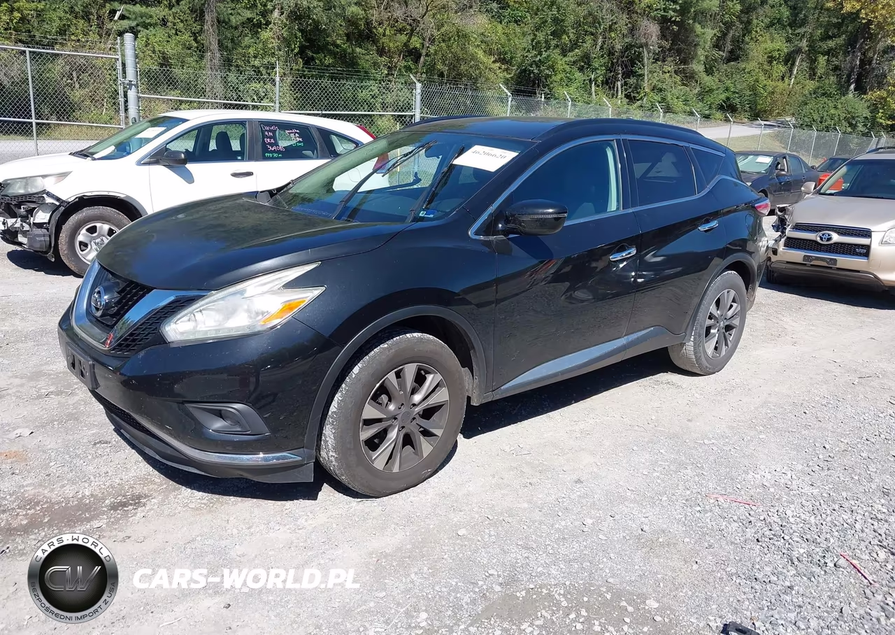 2017 Nissan Murano Sv VIN:5N1AZ2MH7HN127148 - 2