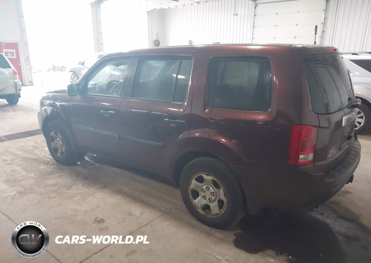 2011 Honda Pilot Lx VIN:5FNYF4H21BB040512 - 3