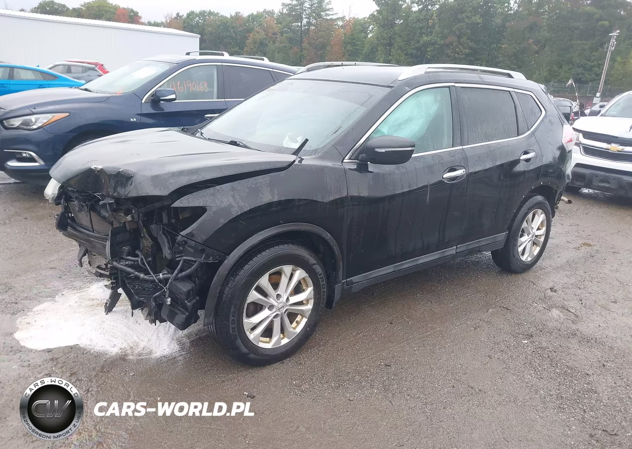2015 Nissan Rogue Sv VIN:5N1AT2ML5FC851824 - 2