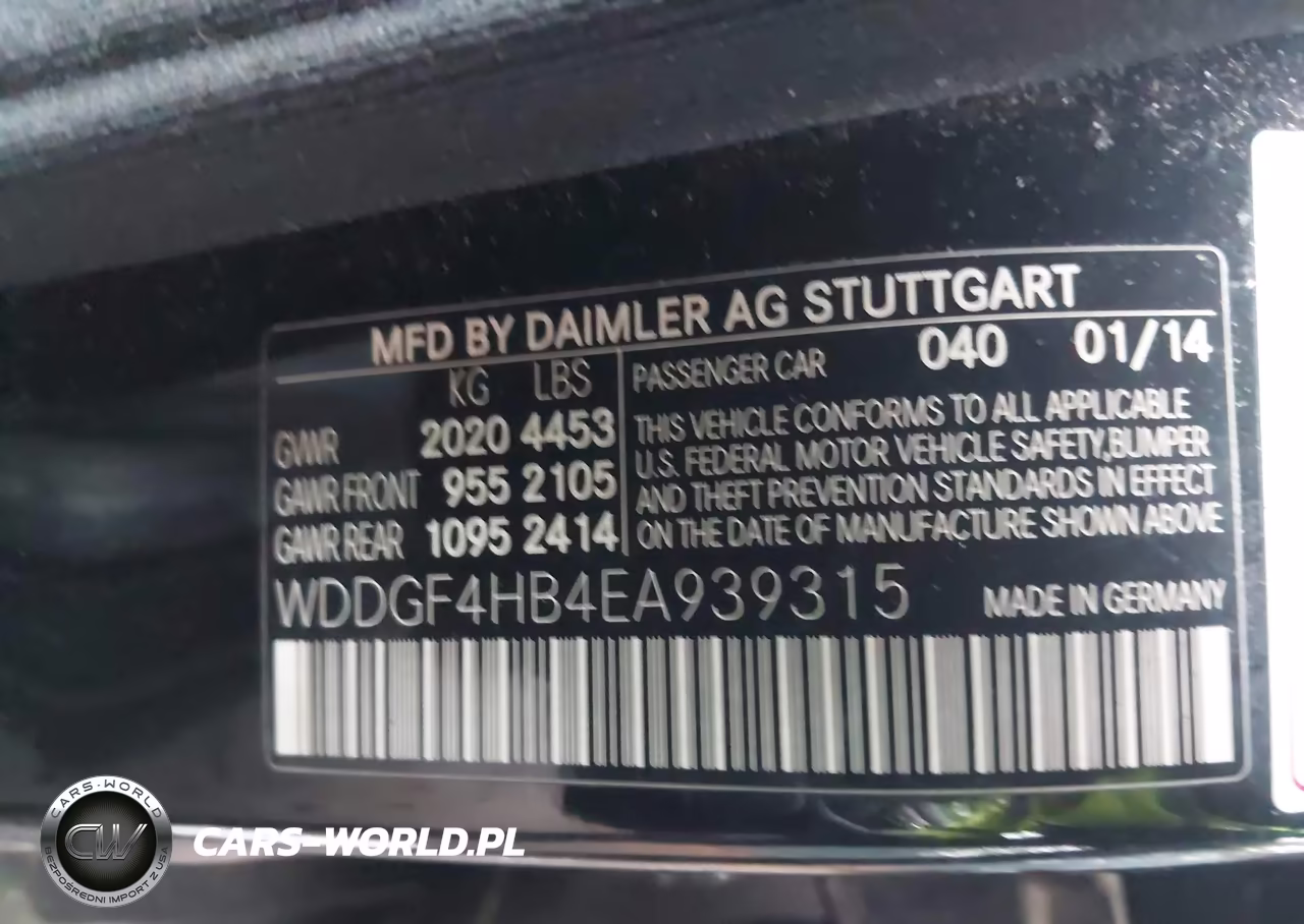 2014 Mercedes-Benz C 250 Sport VIN:WDDGF4HB4EA939315 - 9