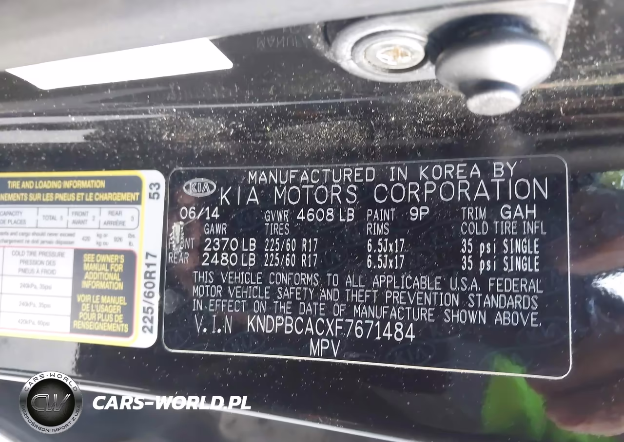 2015 Kia Sportage Lx VIN:KNDPBCACXF7671484 - 9