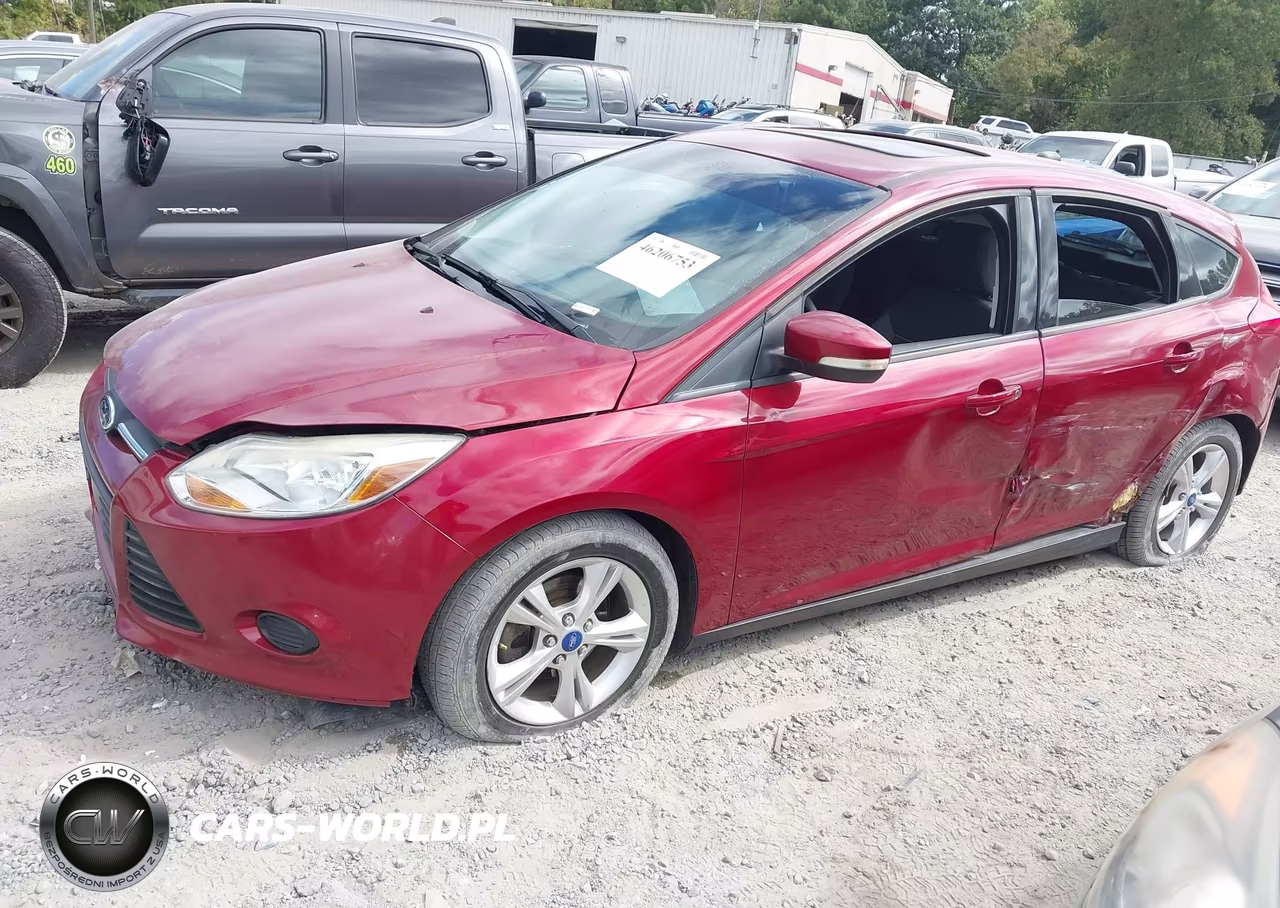 2013 Ford Focus Se VIN:1FADP3K22DL124049 - 2