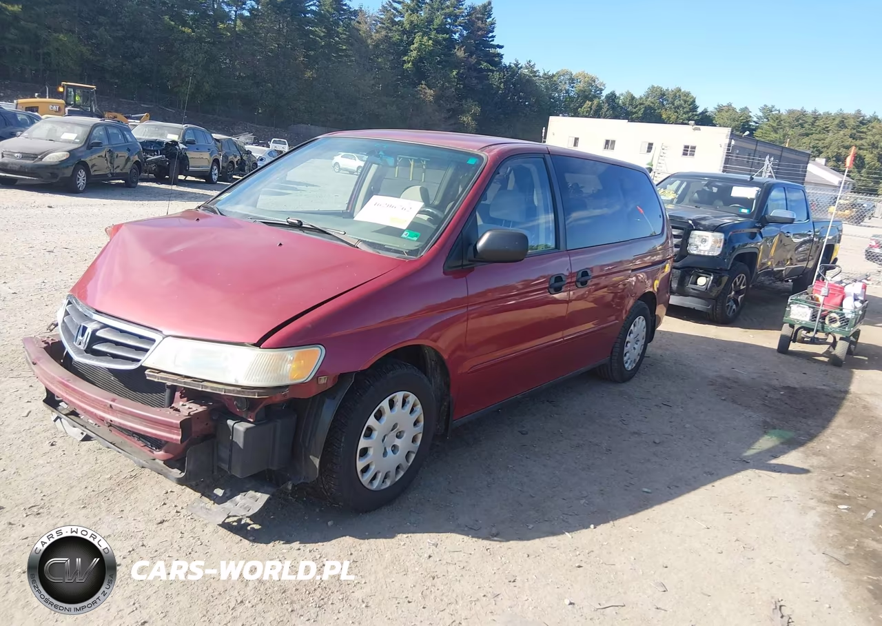2004 Honda Odyssey Lx VIN:5FNRL18554B137589 - 2