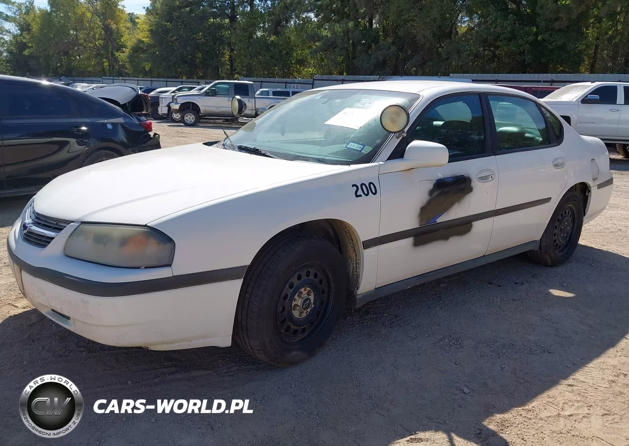 2004 Chevrolet Impala Police VIN:2G1WF55K349343616 - 2