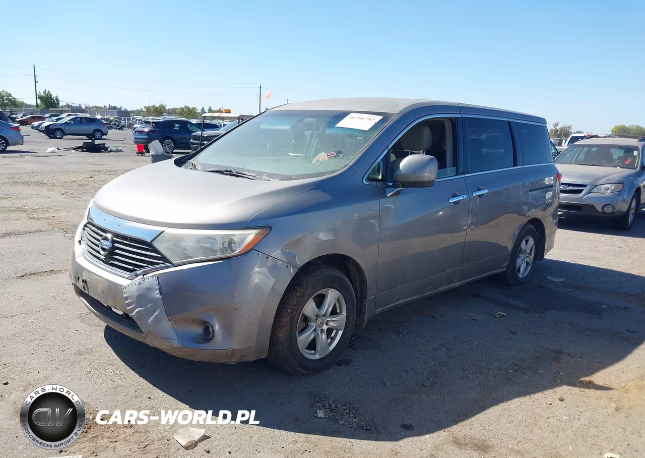 2012 Nissan Quest Sv VIN:JN8AE2KP5C9051414 - 2