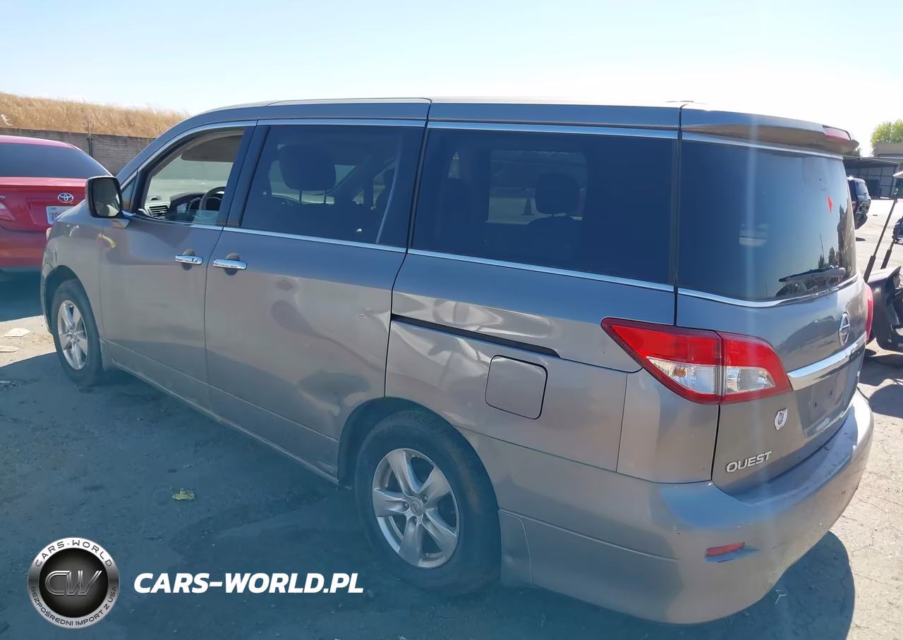 2012 Nissan Quest Sv VIN:JN8AE2KP5C9051414 - 3