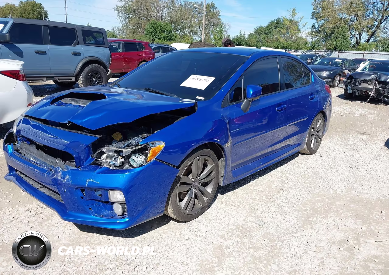 2017 Subaru Wrx Premium VIN:JF1VA1E66H8809544 - 2