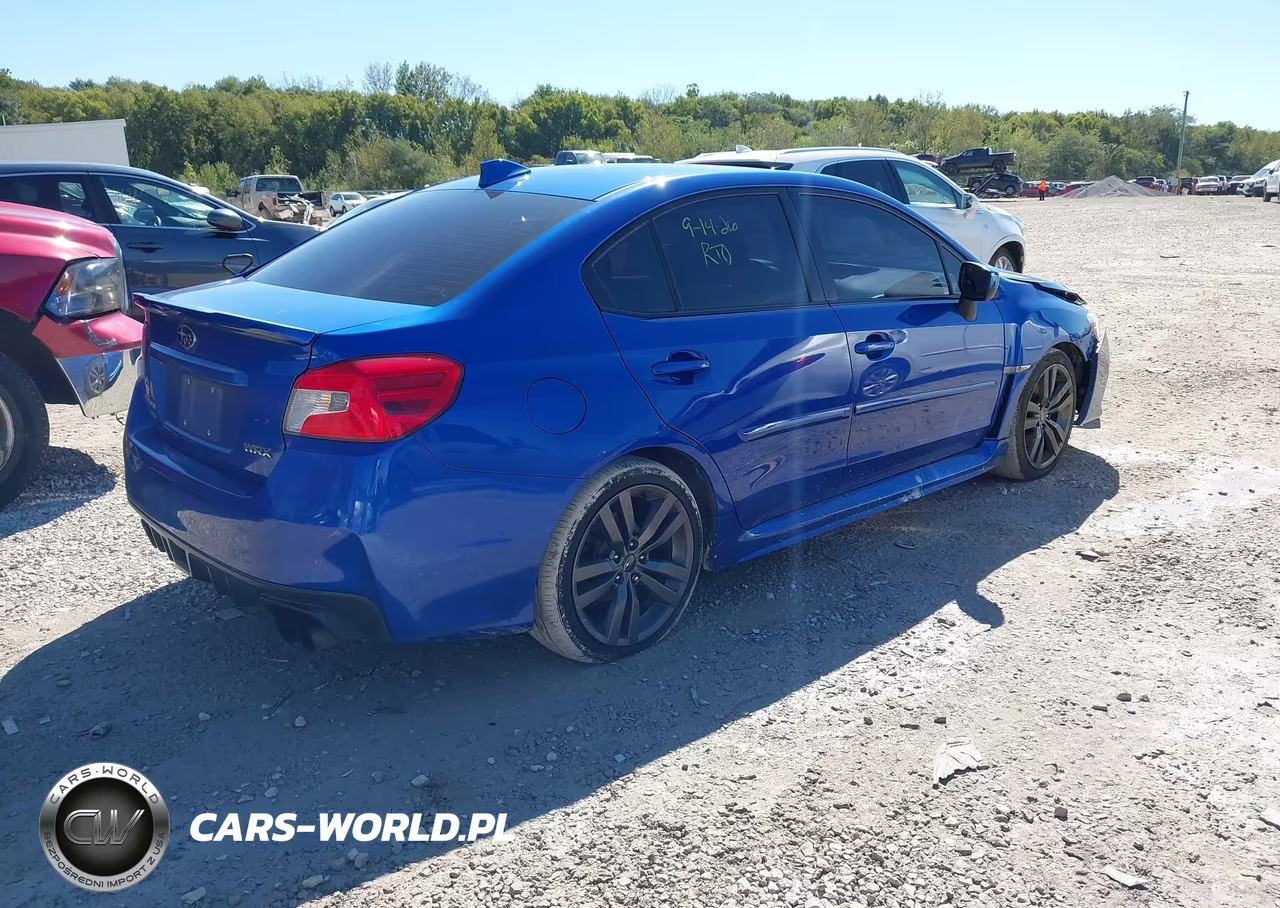 2017 Subaru Wrx Premium VIN:JF1VA1E66H8809544 - 4