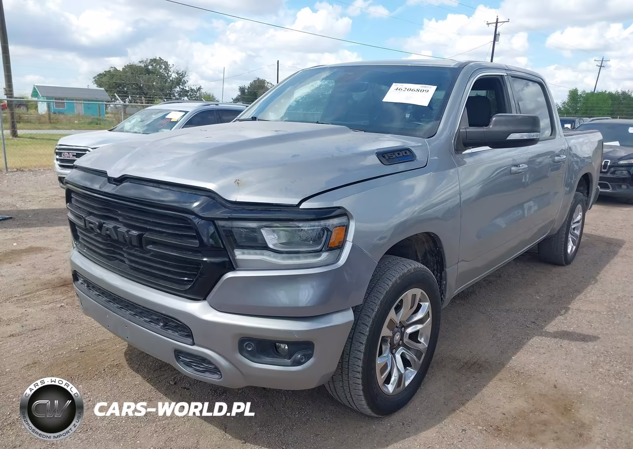 2022 Ram 1500 Lone Star 4X2 5'7 Box VIN:1C6RREFT5NN219498 - 2