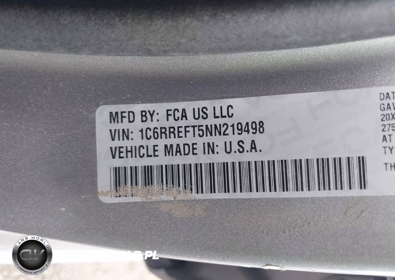 2022 Ram 1500 Lone Star 4X2 5'7 Box VIN:1C6RREFT5NN219498 - 9