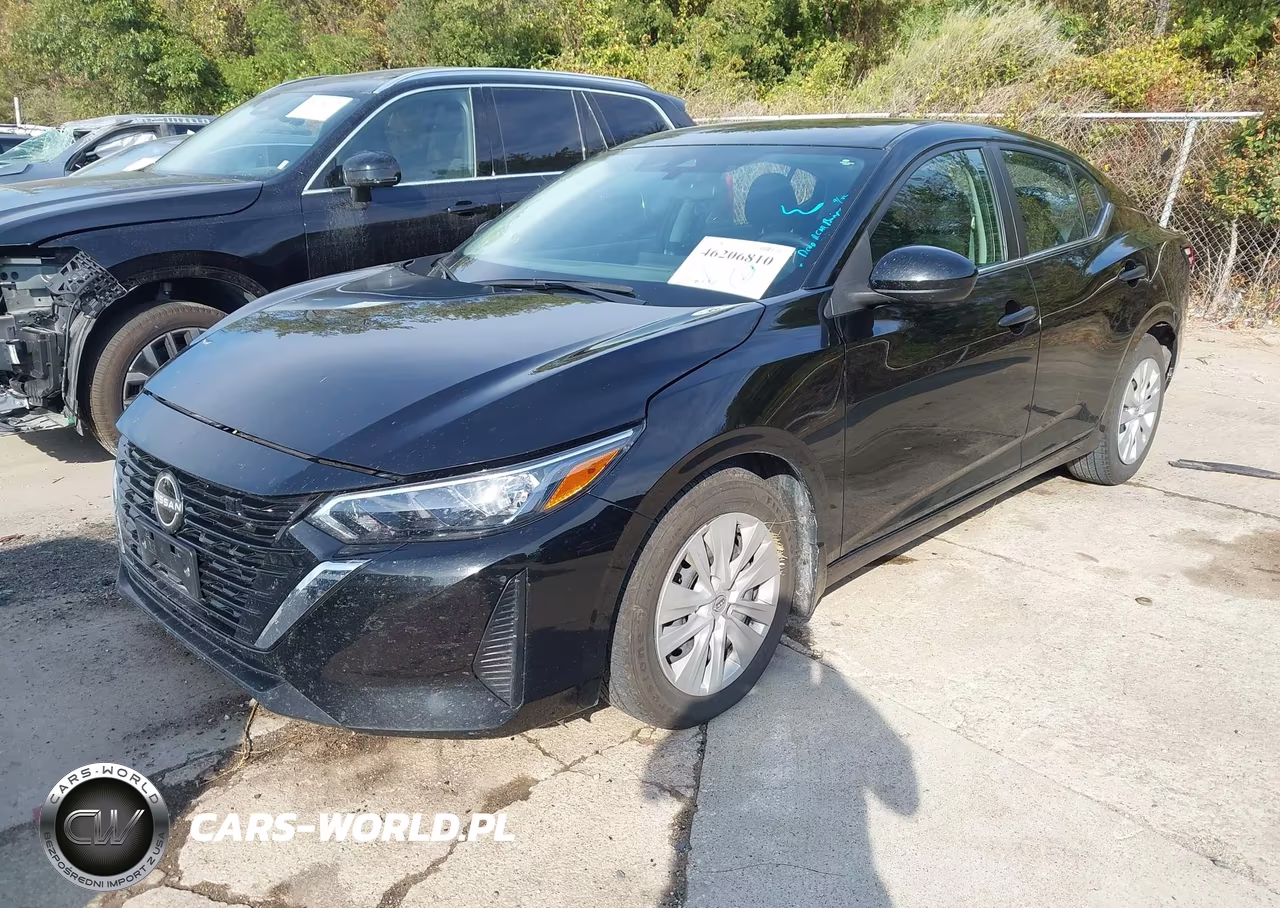 2024 Nissan Sentra S Xtronic Cvt VIN:3N1AB8BV1RY211834 - 2