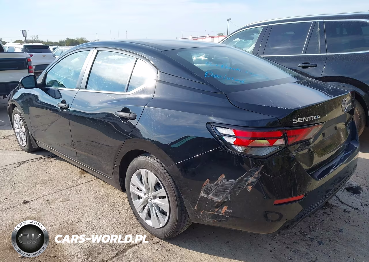 2024 Nissan Sentra S Xtronic Cvt VIN:3N1AB8BV1RY211834 - 3