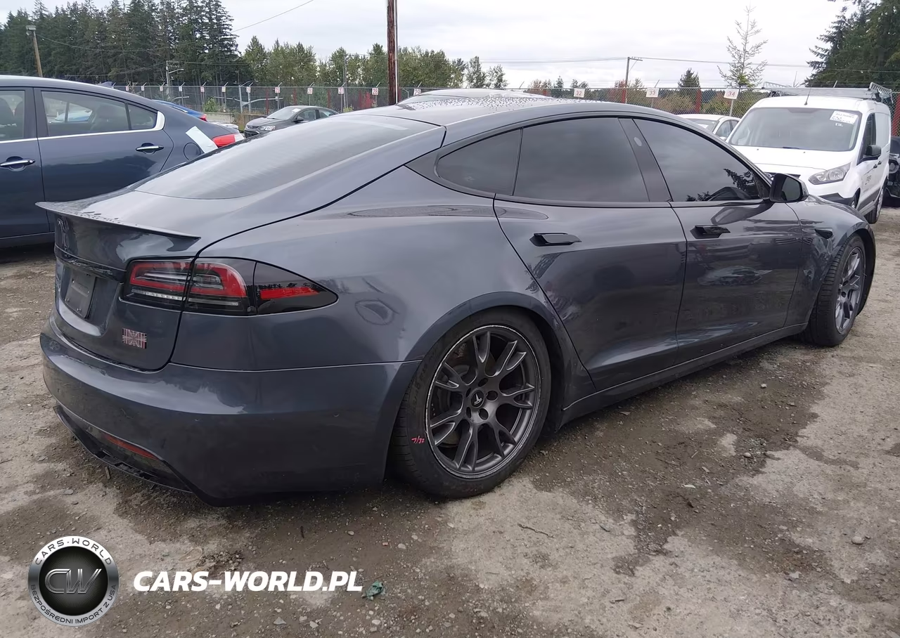 2022 Tesla Model S Plaid Tri Motor All-Wheel Drive VIN:5YJSA1E68NF482881 - 4