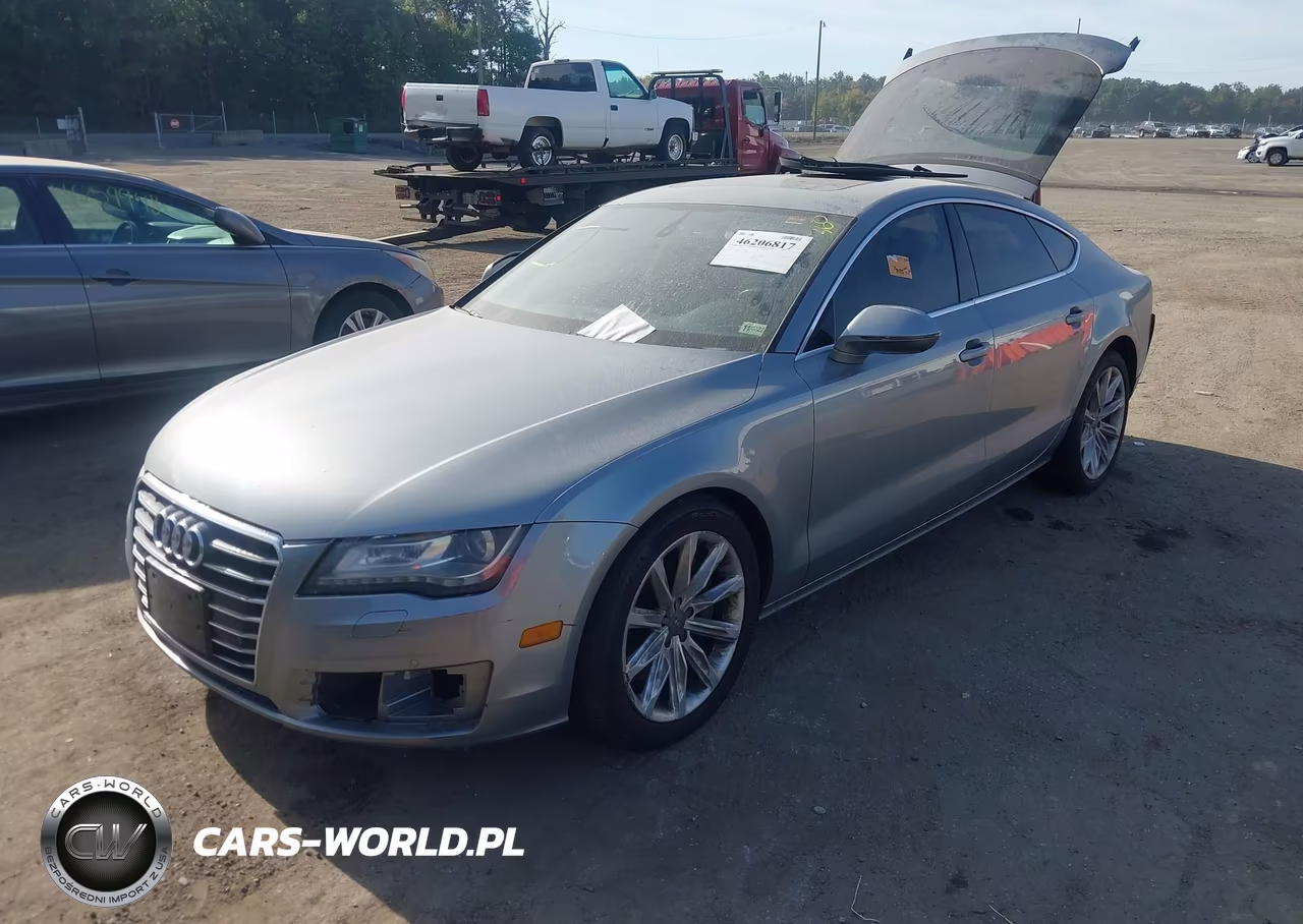 2013 Audi A7 3.0T VIN:WAUWGCFC4DN125095 - 2