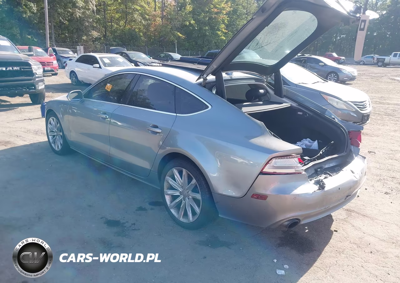 2013 Audi A7 3.0T VIN:WAUWGCFC4DN125095 - 3