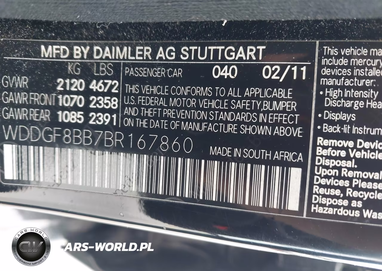 2011 Mercedes-Benz C 300 Luxury 4Matic-Sport 4Matic VIN:WDDGF8BB7BR167860 - 9