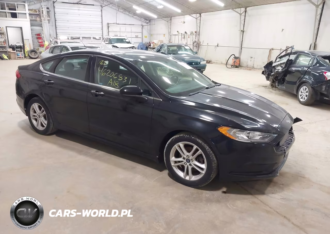 2018 Ford Fusion Se VIN:3FA6P0H71JR127774 - 1