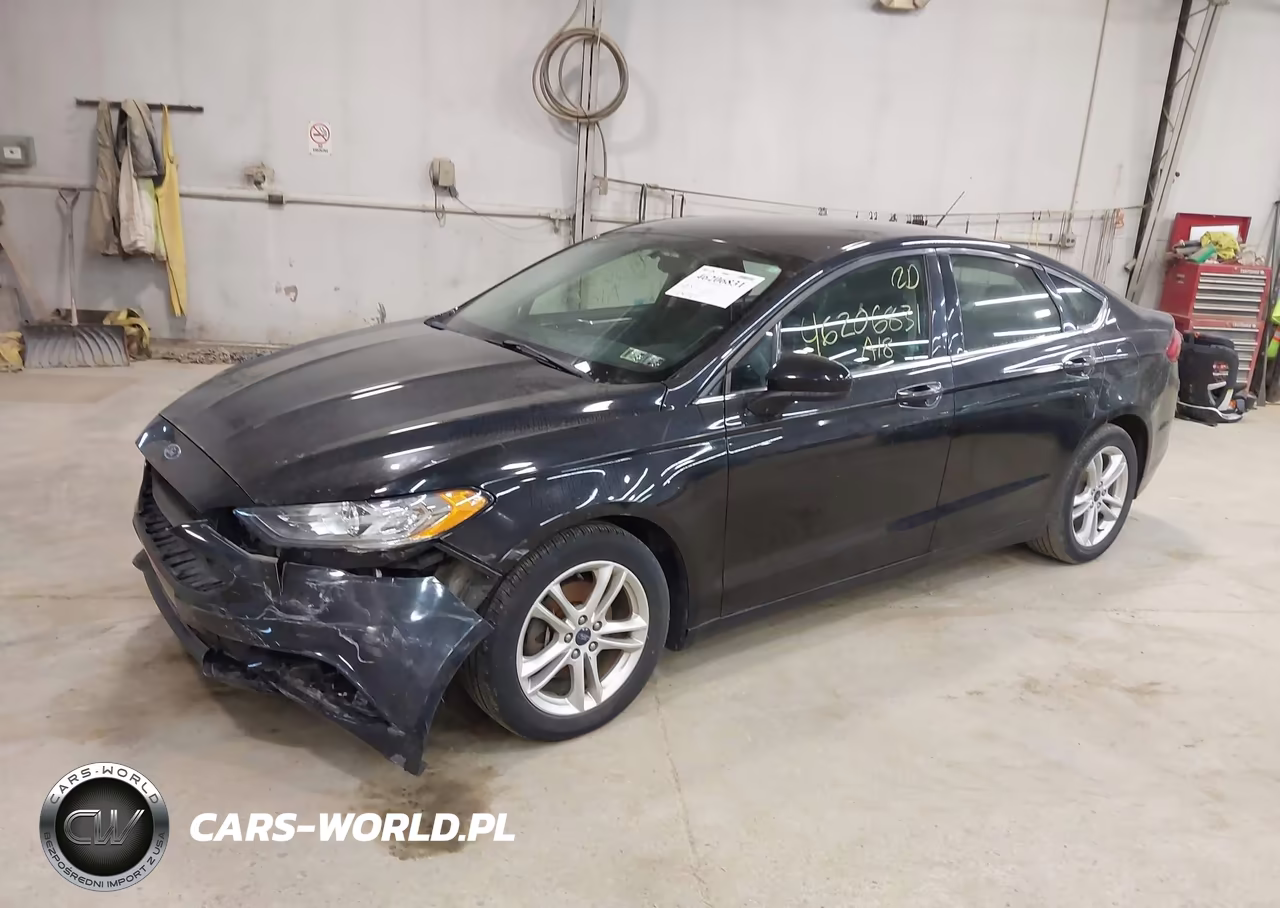 2018 Ford Fusion Se VIN:3FA6P0H71JR127774 - 2