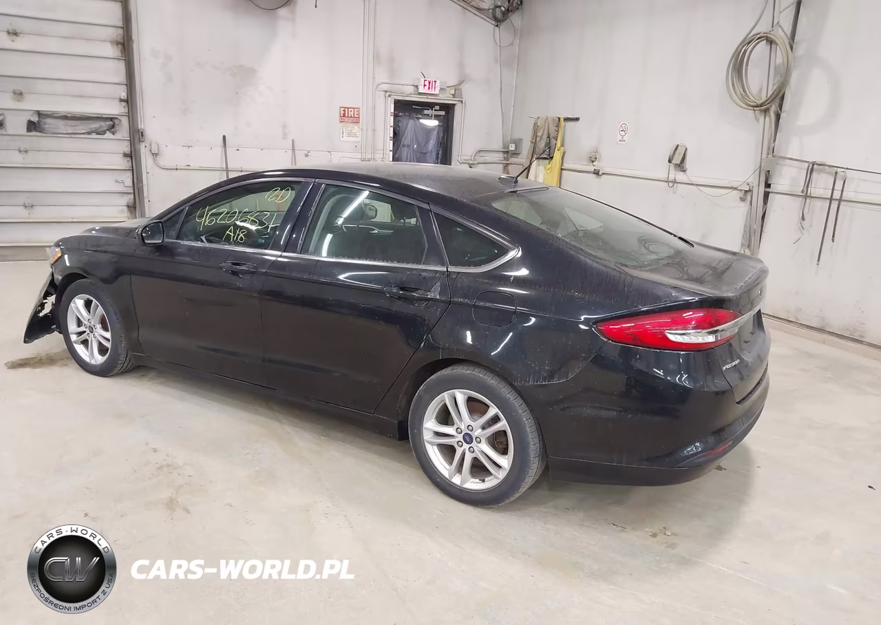 2018 Ford Fusion Se VIN:3FA6P0H71JR127774 - 3