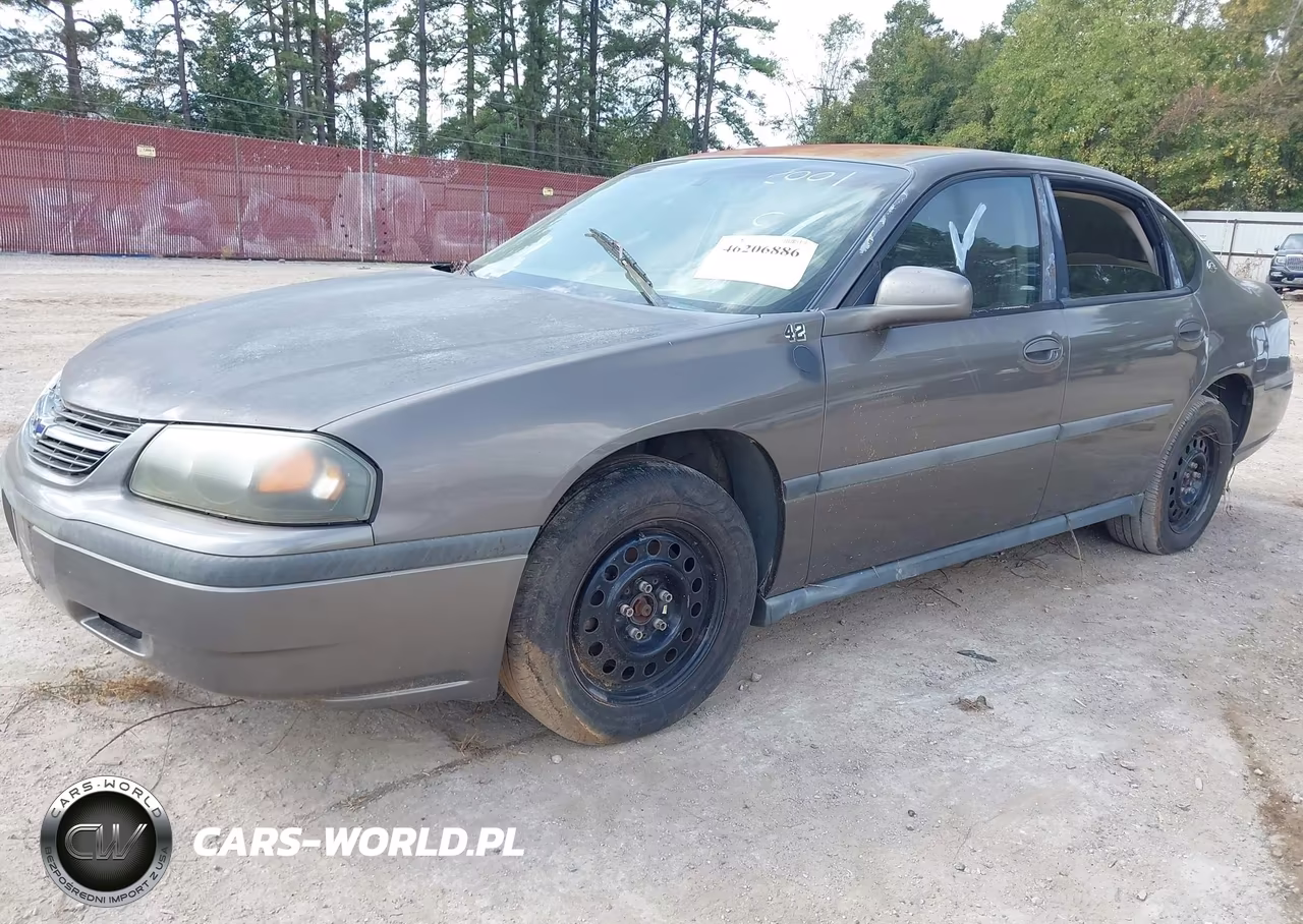 2001 Chevrolet Impala Police VIN:2G1WF55K119362936 - 2