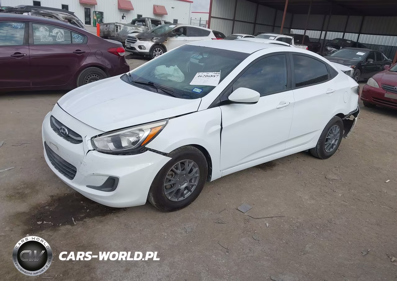 2015 Hyundai Accent Gls VIN:KMHCT4AE8FU808048 - 2