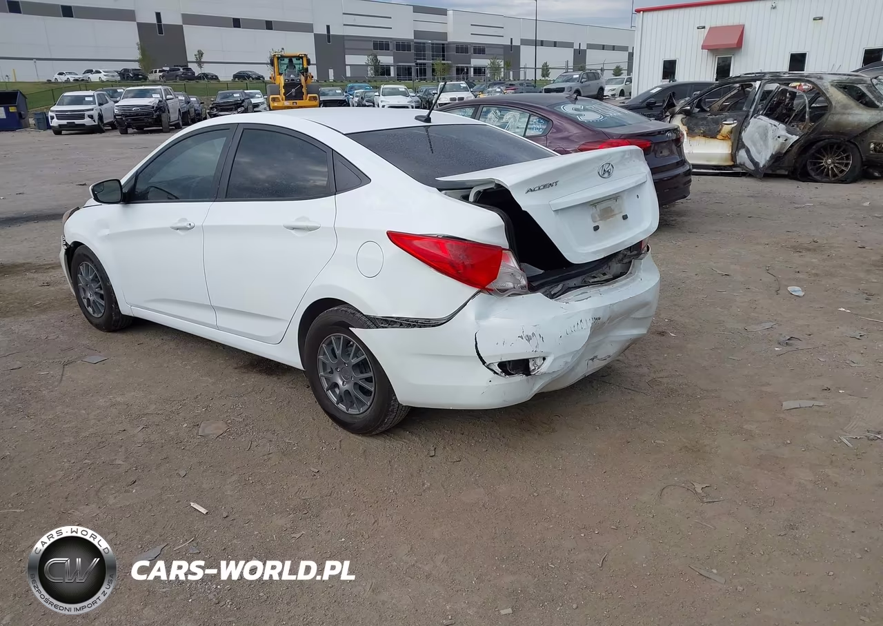 2015 Hyundai Accent Gls VIN:KMHCT4AE8FU808048 - 3