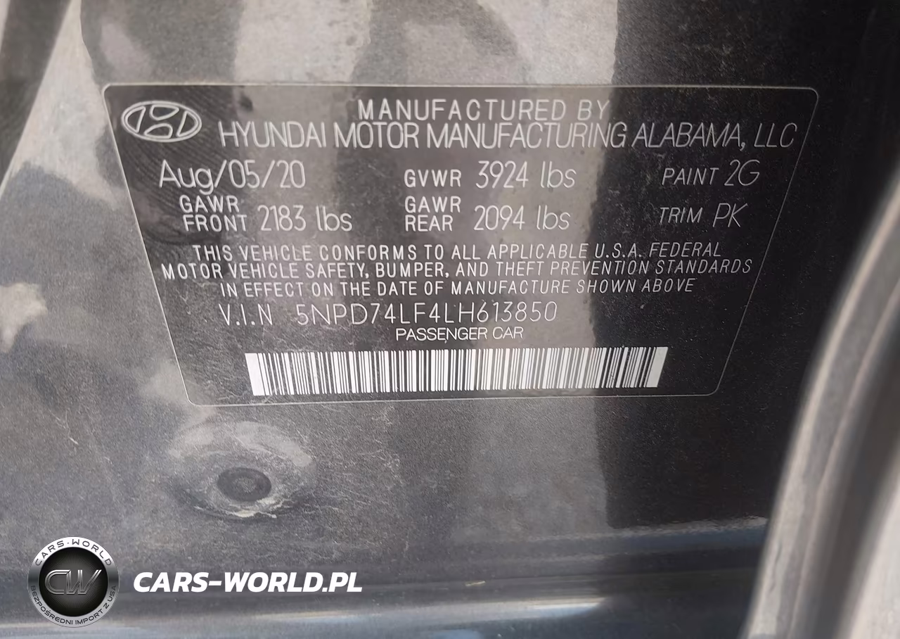2020 Hyundai Elantra Se VIN:5NPD74LF4LH613850 - 9