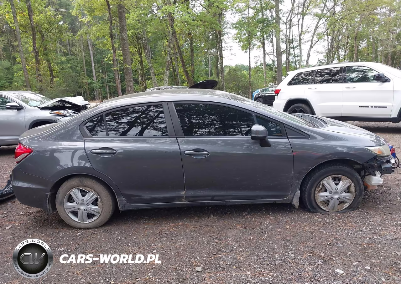 2013 Honda Civic Lx VIN:2HGFB2F51DH580204 - 14