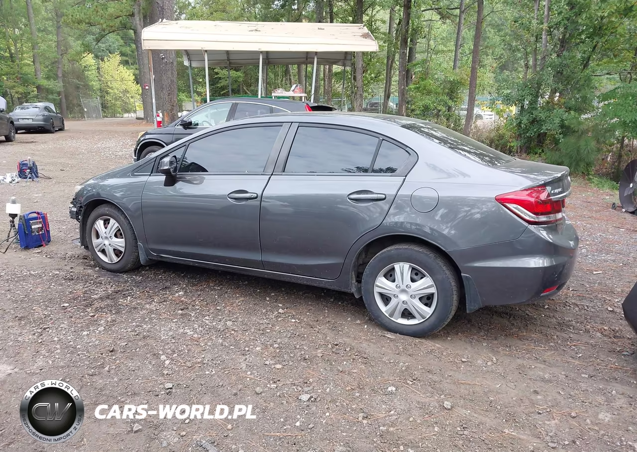 2013 Honda Civic Lx VIN:2HGFB2F51DH580204 - 3