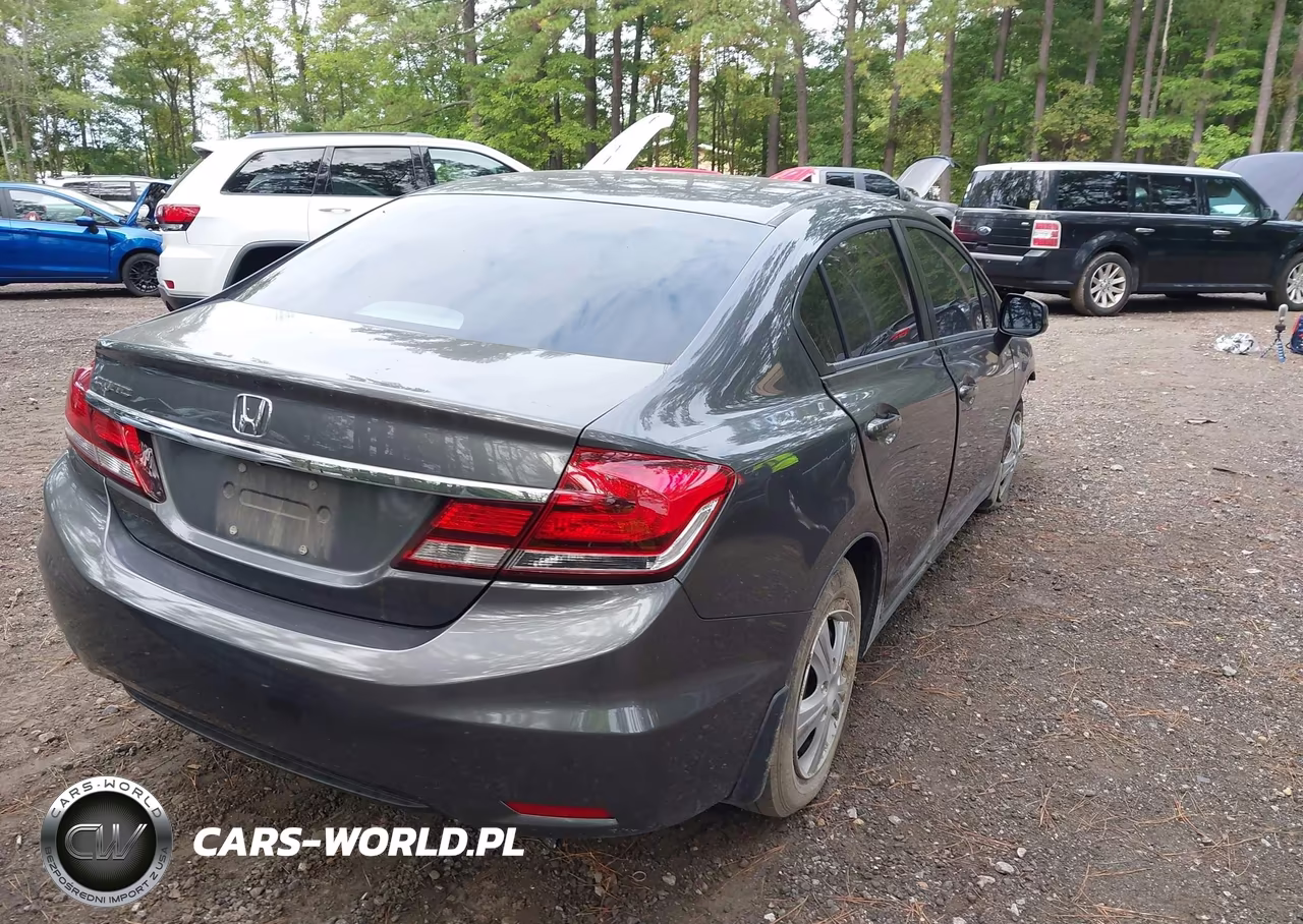 2013 Honda Civic Lx VIN:2HGFB2F51DH580204 - 4