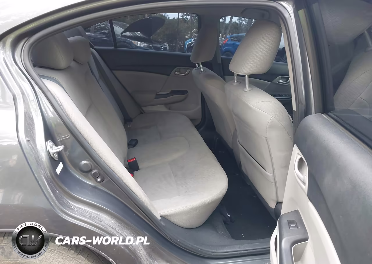 2013 Honda Civic Lx VIN:2HGFB2F51DH580204 - 8