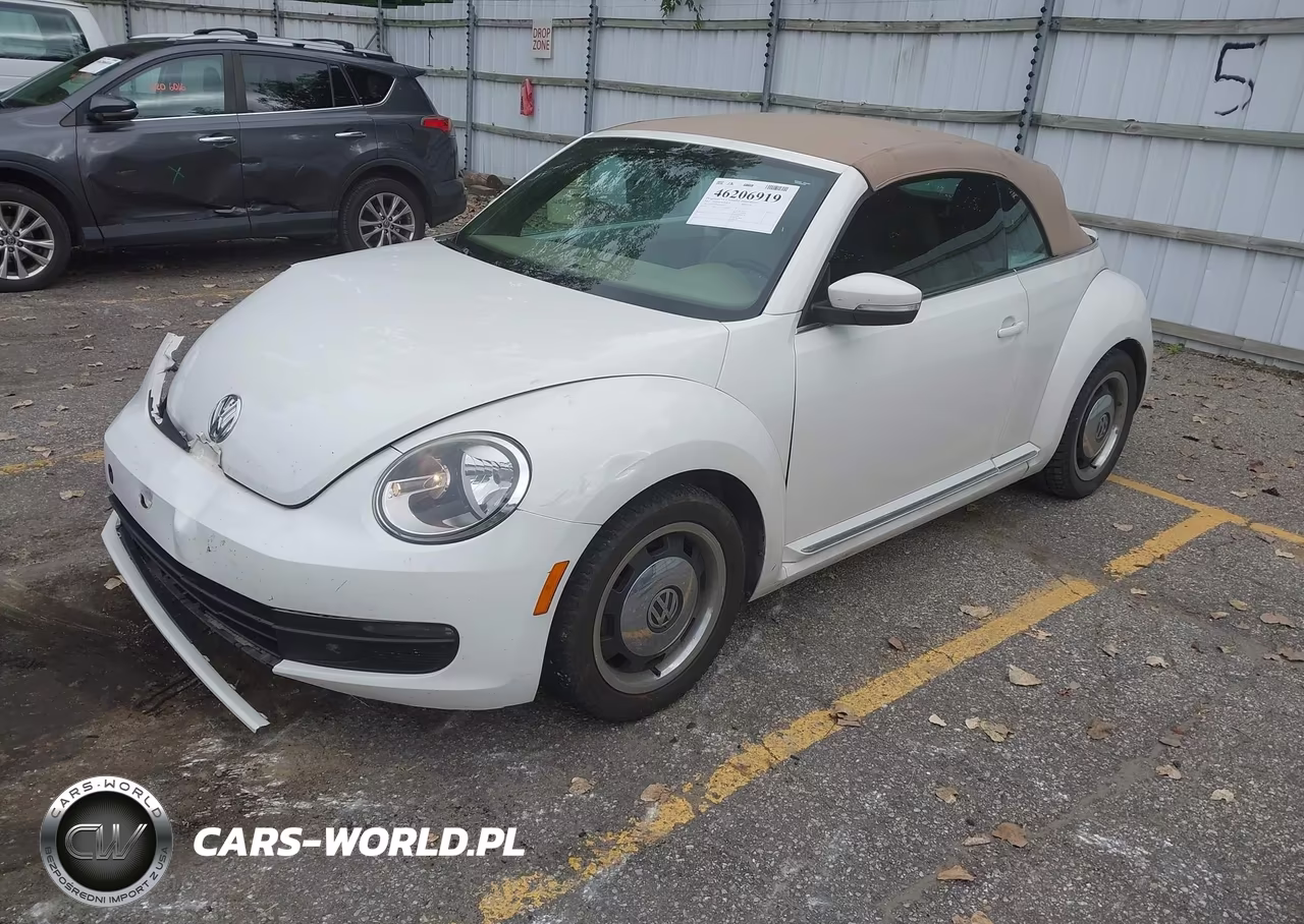 2013 Volkswagen Beetle 2.5L VIN:3VW5P7AT6DM818402 - 2