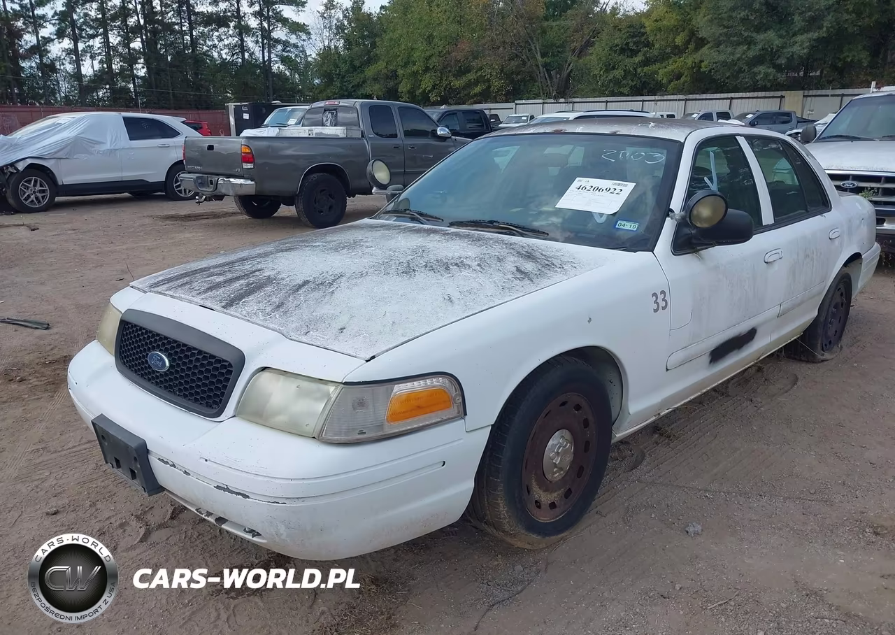 2003 Ford Police Interceptor Police-Police Prep Pkg-Street Appear Police Prep VIN:2FAHP71W23X176411 - 2
