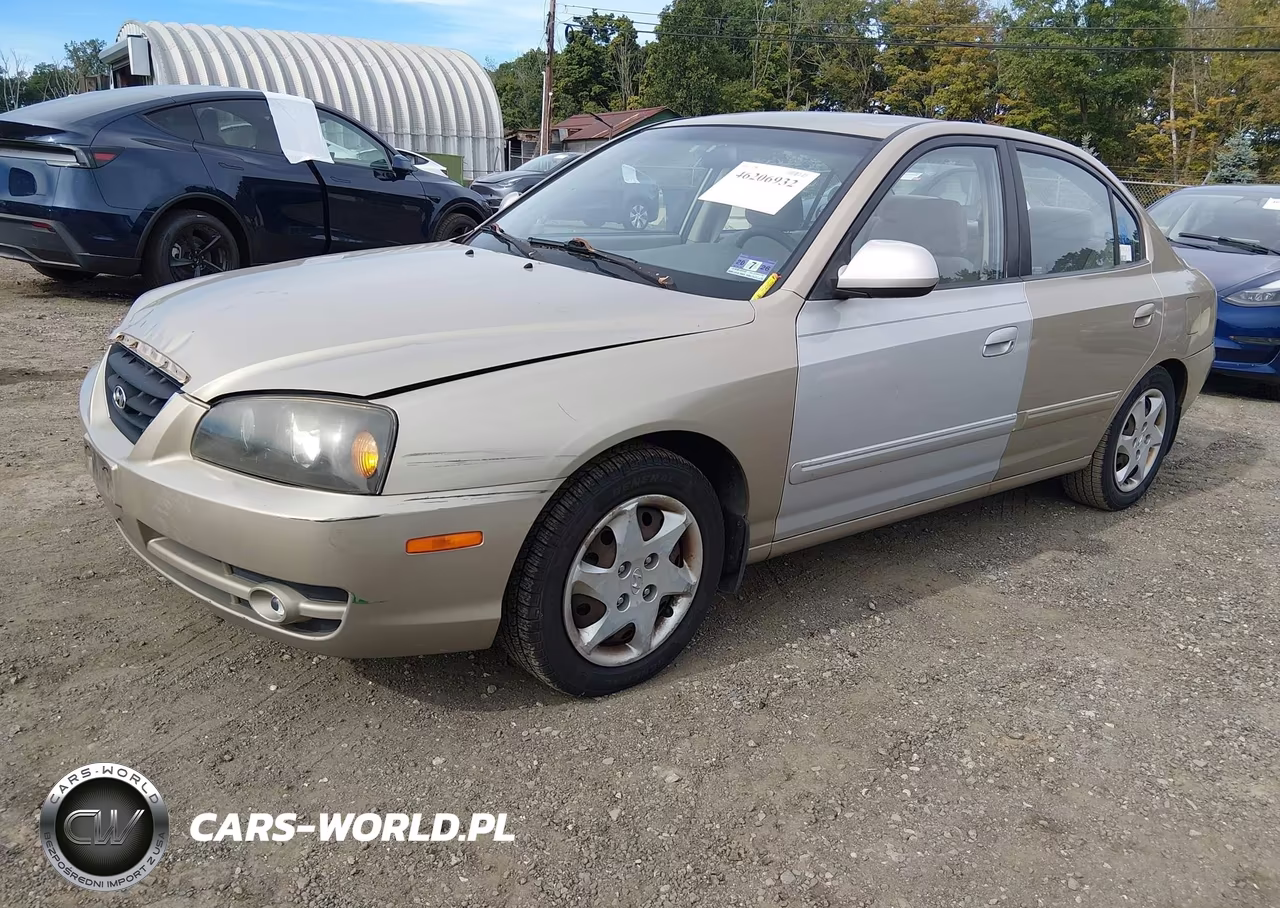 2006 Hyundai Elantra Gls-Limited VIN:KMHDN46D96U344556 - 2